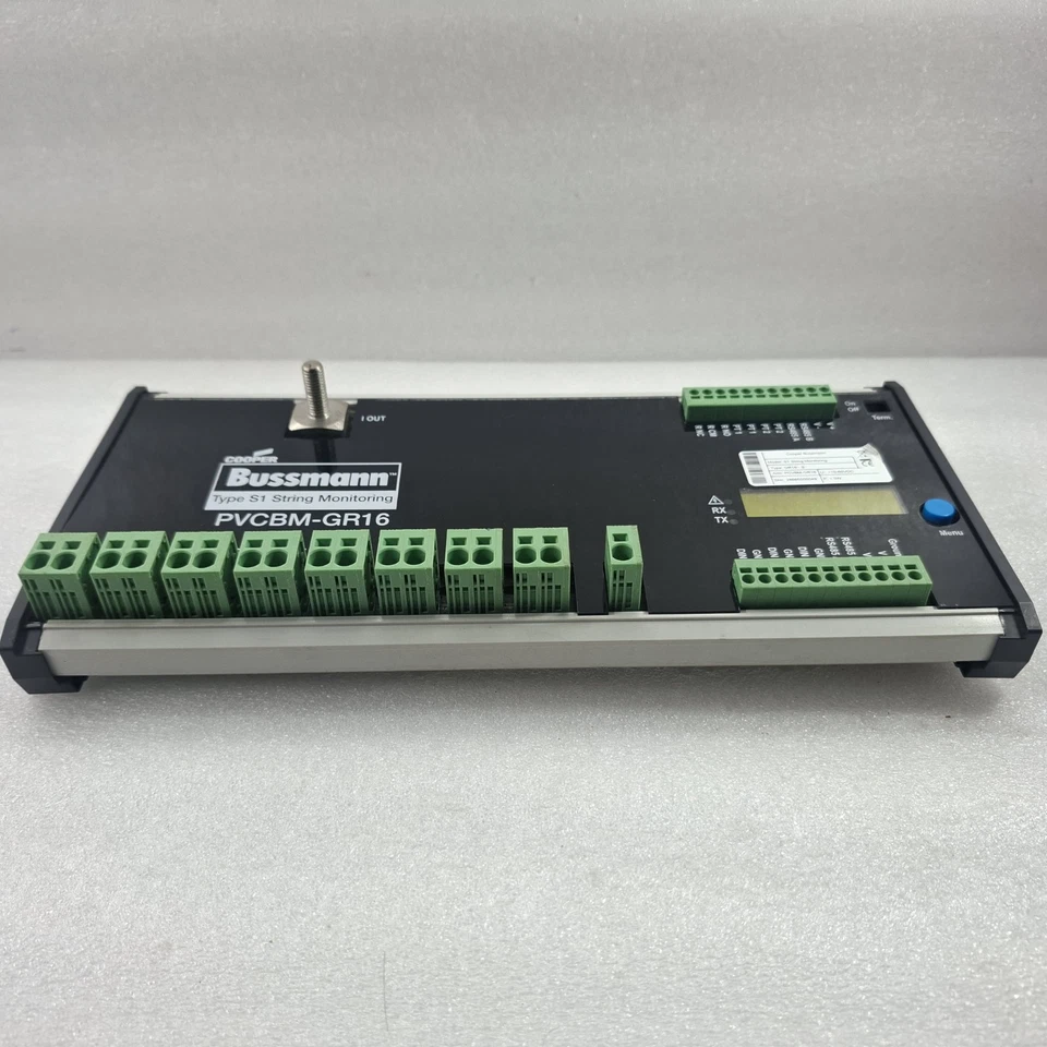 COOPER BUSSMANN TYPE S1 STRING MONITORING UNIT PVCBM-GR16 FREE FAST SHIP